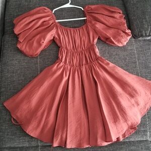 Altar'd state bubble puff sleeve dress